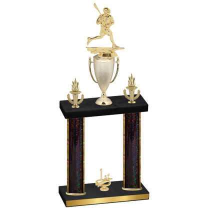 Double Black Glacier First Place Lacrosse Trophy