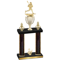 Double Black Glacier Second Place Lacrosse Trophy