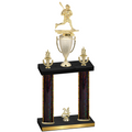 Double Black Glacier Year Lacrosse Trophy
