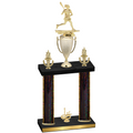 Double Black Glacier First Place Lacrosse Trophy