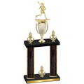 Double Black Glacier Victory Lacrosse Trophy