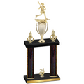 Double Black Glacier Year Lacrosse Trophy