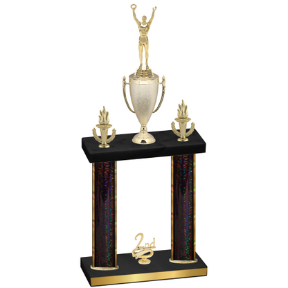 Double Black Glacier Second Place Victory Trophy