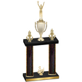 Double Black Glacier Third Place Victory Trophy