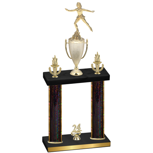 Double Black Glacier Year Skater Trophy