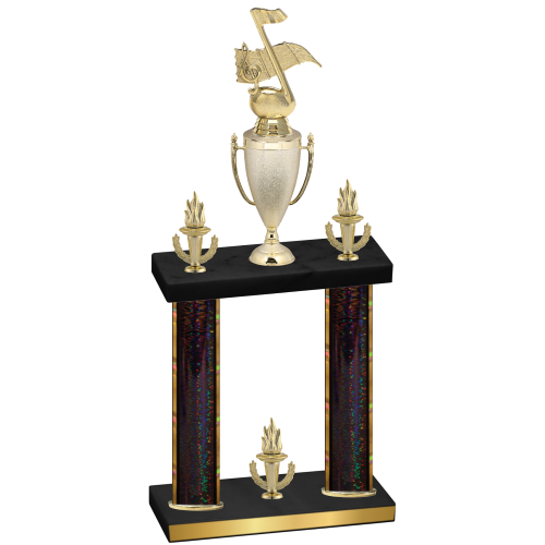 Double Black Glacier Victory Music Trophy