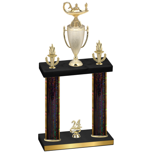 Double Black Glacier Year Academics Trophy
