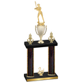 Double Black Glacier Second Place Softball Trophy