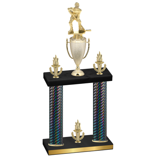 Double Black Carbon Fiber Victory Hockey Trophy