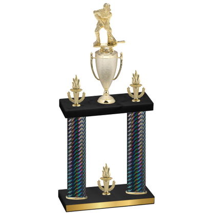 Double Black Carbon Fiber Victory Hockey Trophy