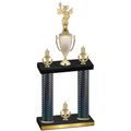 Double Black Carbon Fiber Victory Academics Trophy
