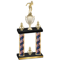 Double Flag USA Victory Swimming Trophy