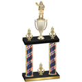 Double Flag USA Victory Holiday Trophy