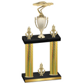 Double Gold Carbon Fiber Victory Cars Trophy