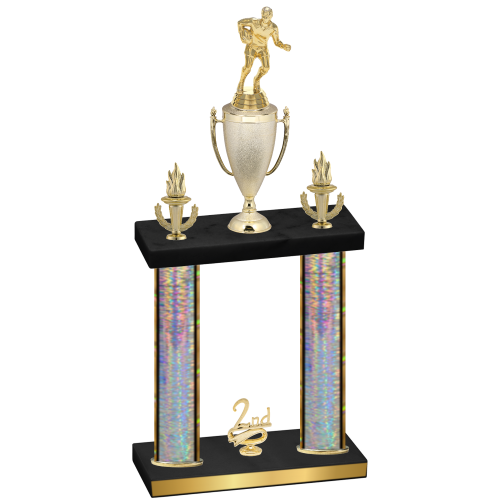 Double Silver Glacier Second Place Rugby Trophy