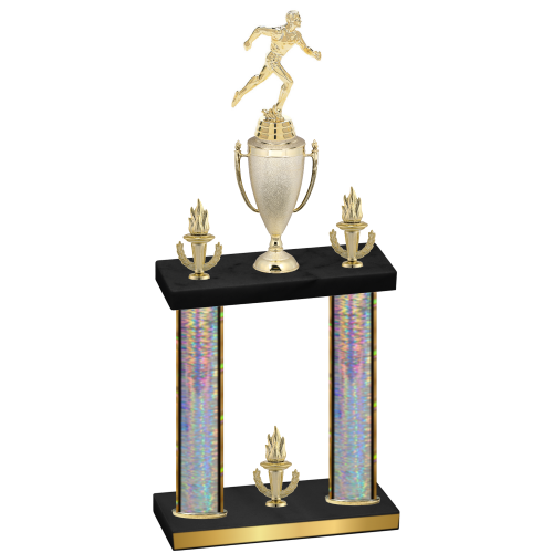 Double Silver Glacier Victory Running Trophy