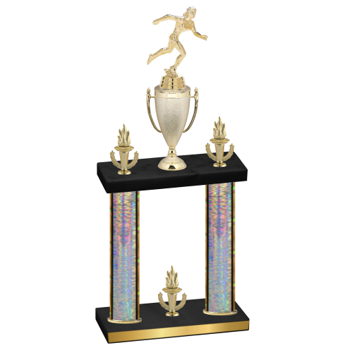 Double Silver Glacier Victory Running Trophy