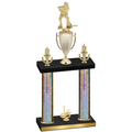 Double Silver Glacier First Place Hockey Trophy