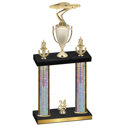 Double Silver Glacier Year Cars Trophy