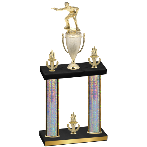 Double Silver Glacier Victory Shooter Trophy