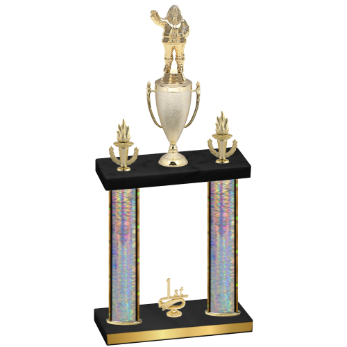 Double Silver Glacier First Place Holiday Trophy