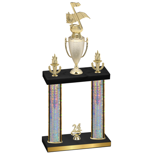 Double Silver Glacier Year Music Trophy