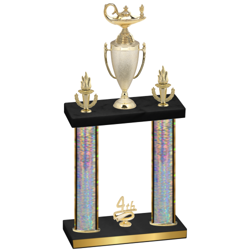 Double Silver Glacier Fourth Place Academics Trophy