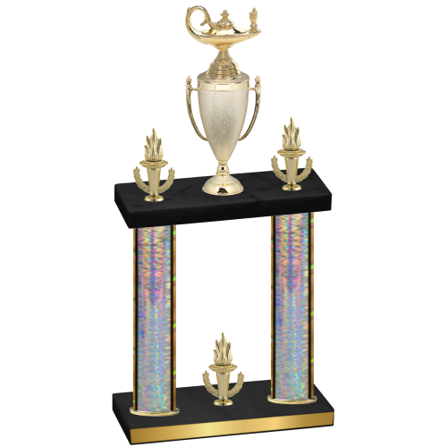 Double Silver Glacier Victory Academics Trophy