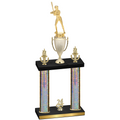 Double Silver Glacier Year Softball Trophy