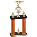 Double Orange Carbon Fiber Victory Cars Trophy