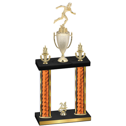 Double Orange Glacier Year Running Trophy