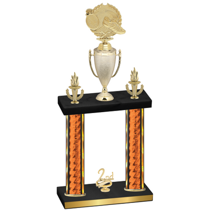 Double Orange Glacier Second Place Running Trophy