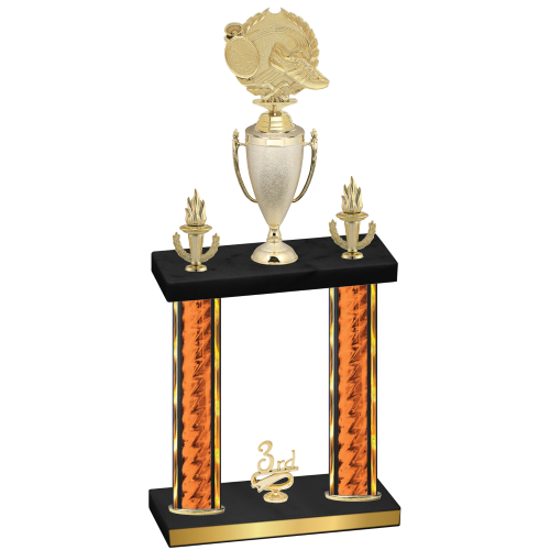 Double Orange Glacier Third Place Running Trophy