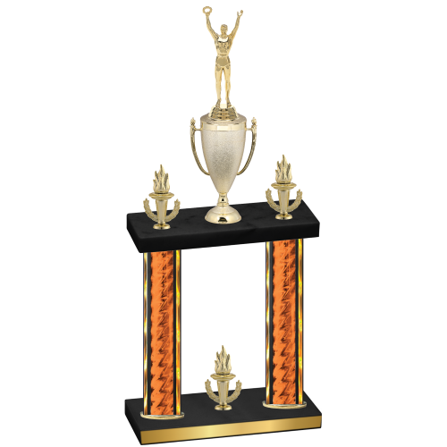 Double Orange Glacier Victory Victory Trophy