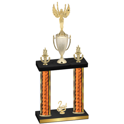 Double Orange Glacier Second Place Victory Trophy