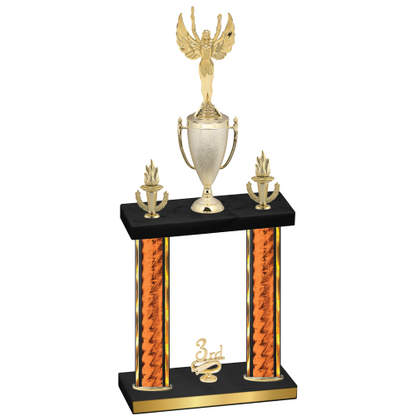 Double Orange Glacier Third Place Victory Trophy