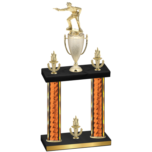 Double Orange Glacier Victory Shooter Trophy