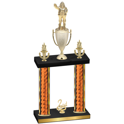 Double Orange Glacier Second Place Holiday Trophy