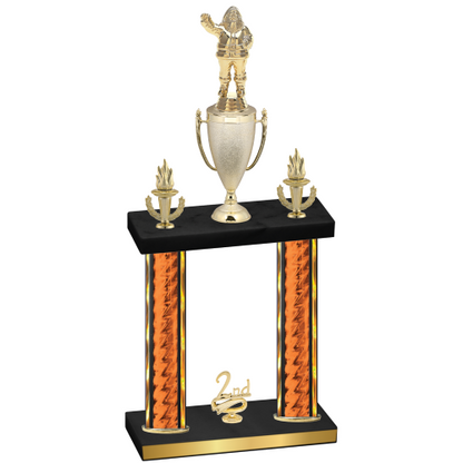 Double Orange Glacier Second Place Holiday Trophy