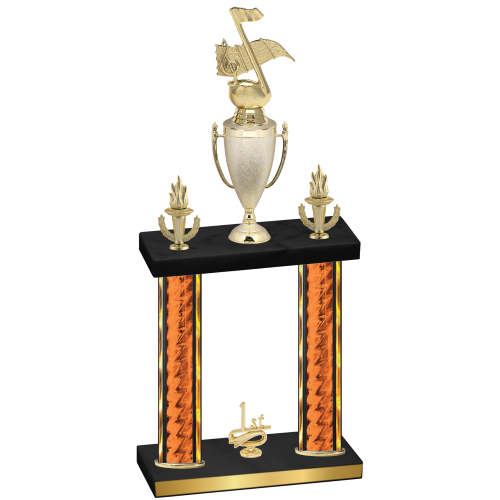 Double Orange Glacier First Place Music Trophy