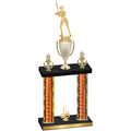 Double Orange Glacier First Place Softball Trophy