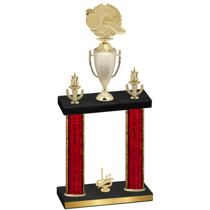 Double Red Glacier First Place Running Trophy