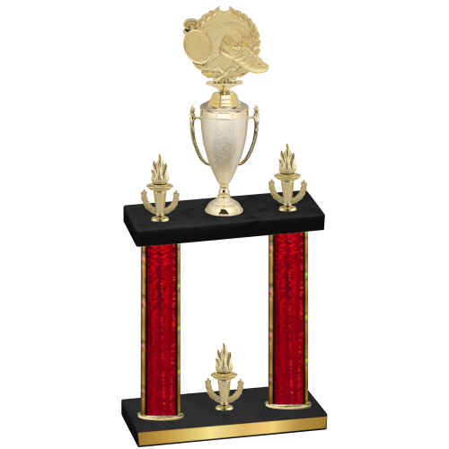 Double Red Glacier Victory Running Trophy