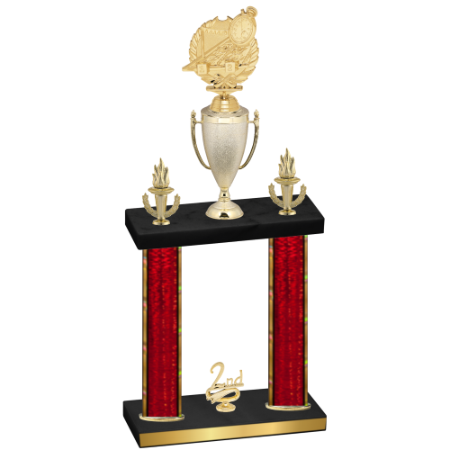 Double Red Glacier Second Place Swimming Trophy