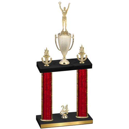 Double Red Glacier Year Victory Trophy