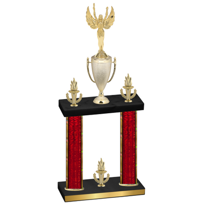 Double Red Glacier Victory Victory Trophy