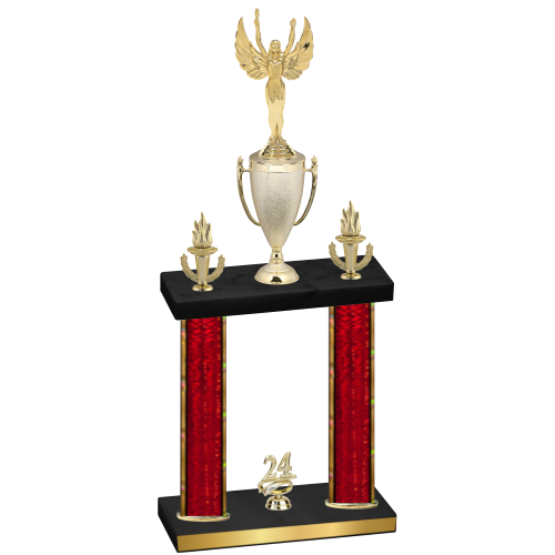 Double Red Glacier Year Victory Trophy