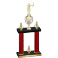 Double Red Glacier Victory Archery Trophy