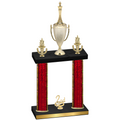Double Red Glacier Second Place Chess Trophy