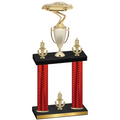 Double Red Carbon Fiber Victory Cars Trophy